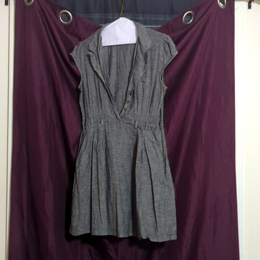 Medium Charlotte Russe Gray Sleeveless dress